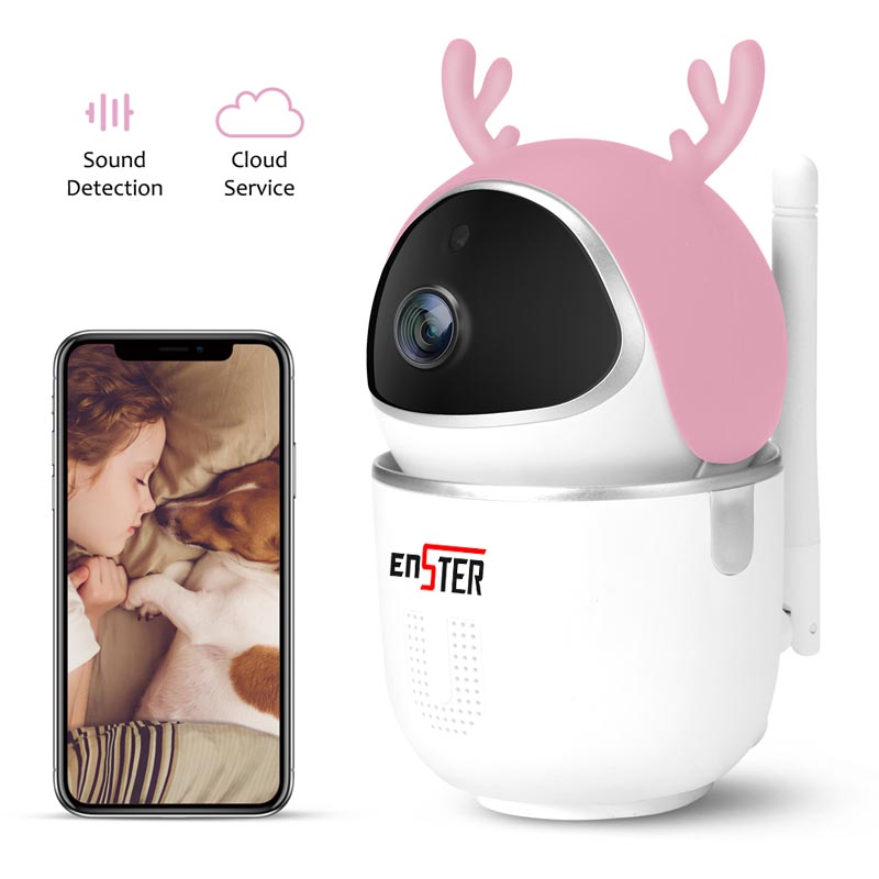 2MP 1080P HD Smart Home AI Wiless Pan Tilt IP Camera