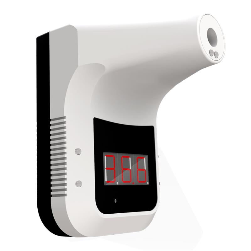 2020 Нови продукти, монтиран на стенен инфрачервен термометър за човешкото тяло