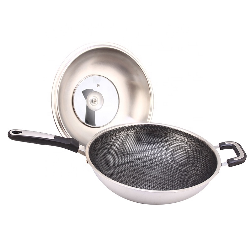 Уцели пискюр, honeycomb wok with lids and helper
