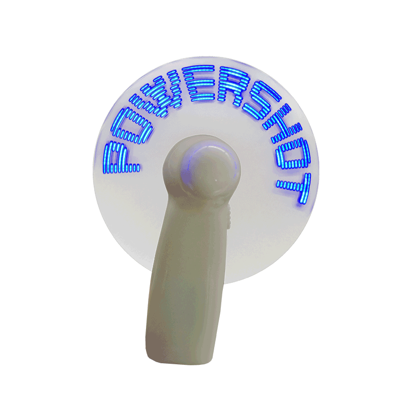 Ръчен мини вентилатор с LED дисплей 108