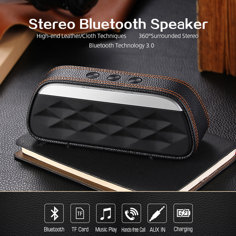 High End Stereo Wiless Bluetooth Speaker 1200 mAh Батерия