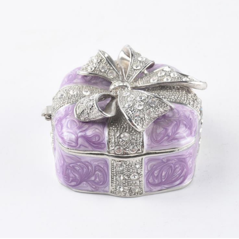Фабрична разпродажба Metal Fashion Jewery Box European book bad suare box подарен бижутер кутия зестра
