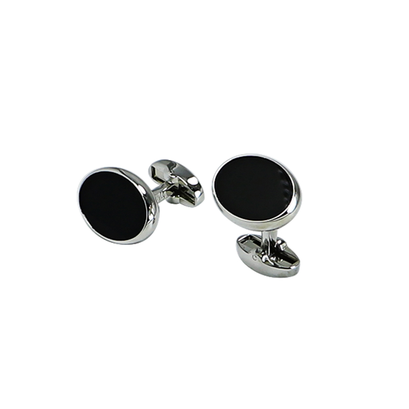 Браун Oval Onyx Men Cuff Links