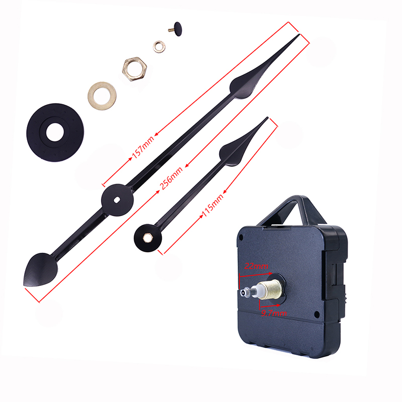 HR1688 15 мм кварцов часовник машина и алуминиев часовник ръце