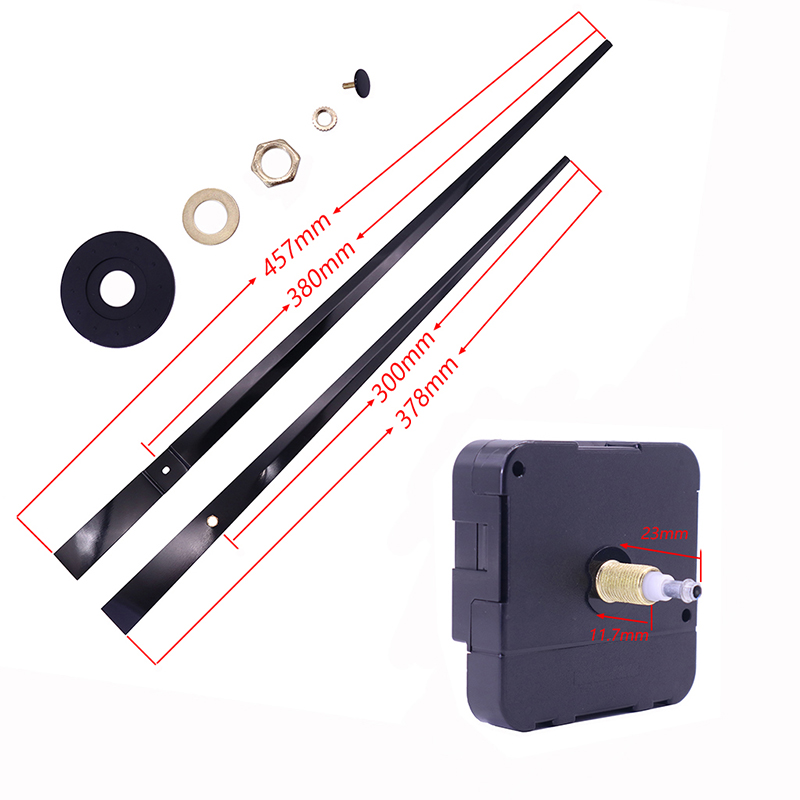 гореща разпродажба 20 мм супер въртящ момент I вал движение на часовника и големи ръце на часовника