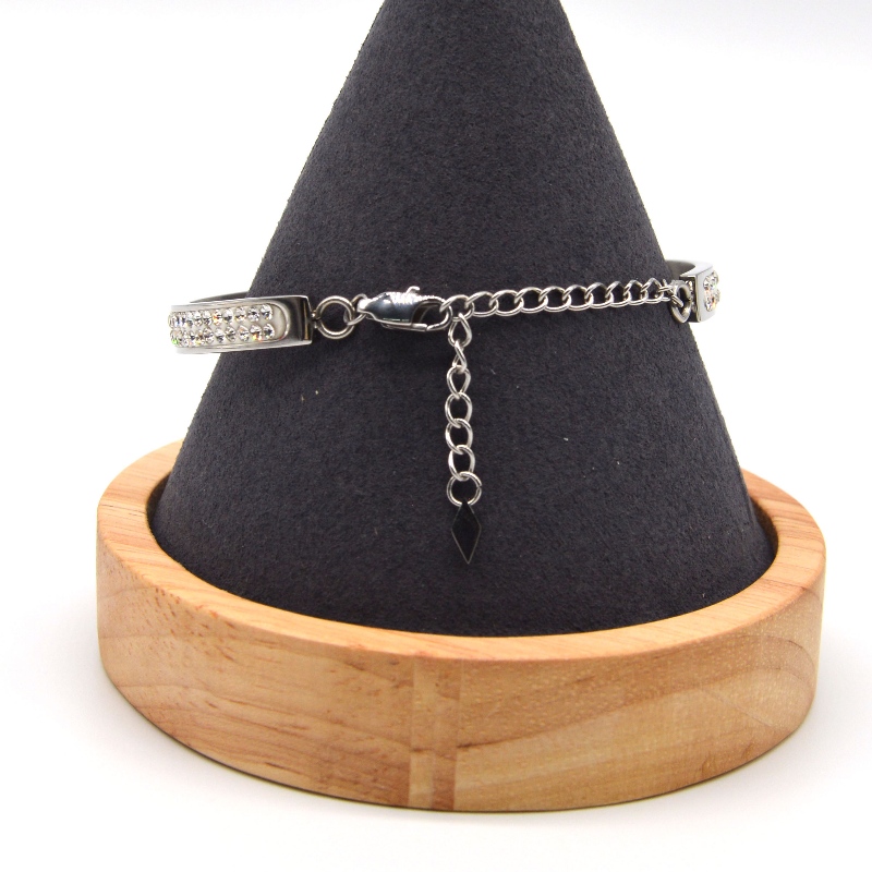 Камък от неръждаема стомана Бангъл rbbg0075