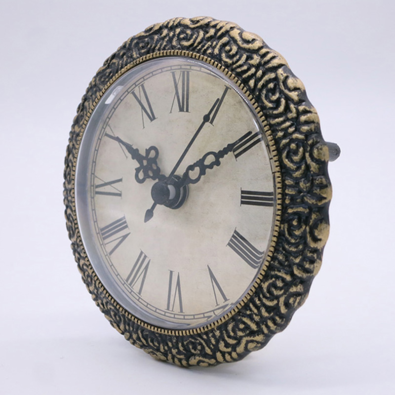 Античен черен часовников механизъм Вмъкване с 95MM диаметър