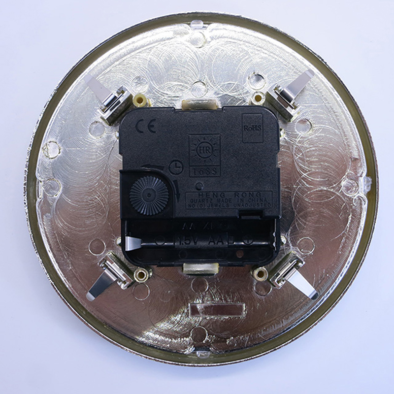 130 мм чиста сребърна вложка за кръгъл стенен часовник