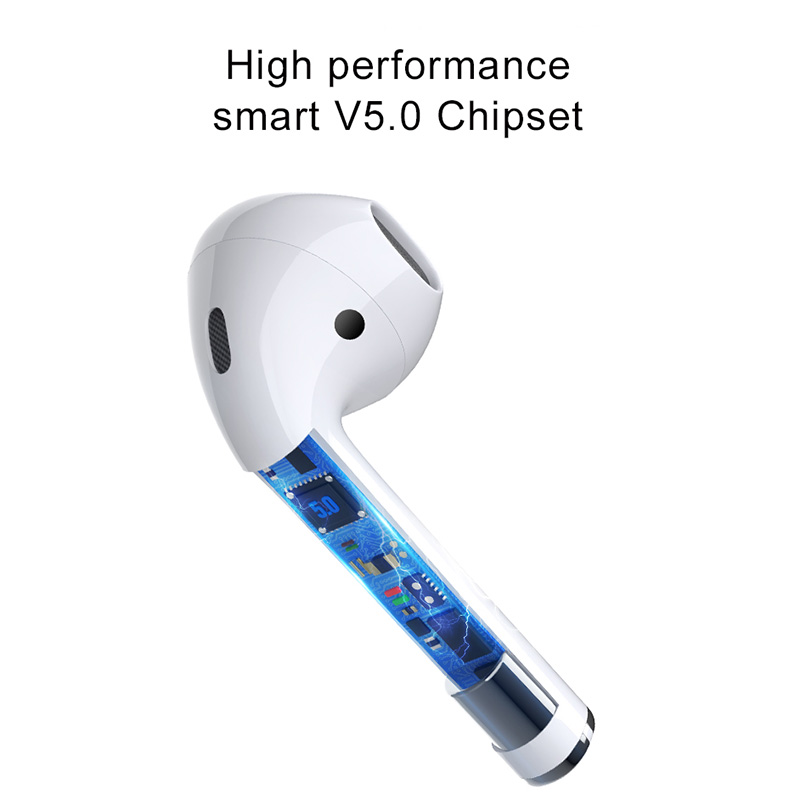 TWS Bluetooth слушалки i28 HD качество на звука с докосване