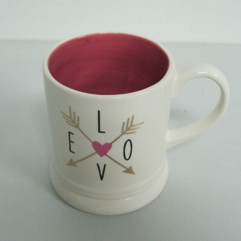 Лого Потребителски дизайн Промоционална керамична чаша кафе