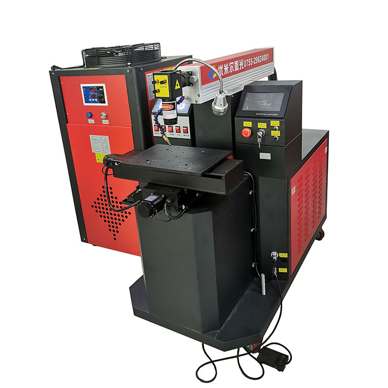 0.1-3.0mm Фокал Спот 200W 400W Автоматичен метален метален YAG спот Moild Laser Welding Machine