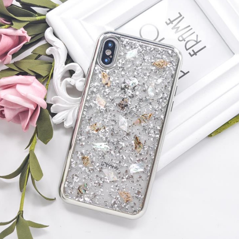 Apple за директна продажба iPhone злато фолио за покритие, цветна фея черупка прозрачна мобилна обвивка по поръчка