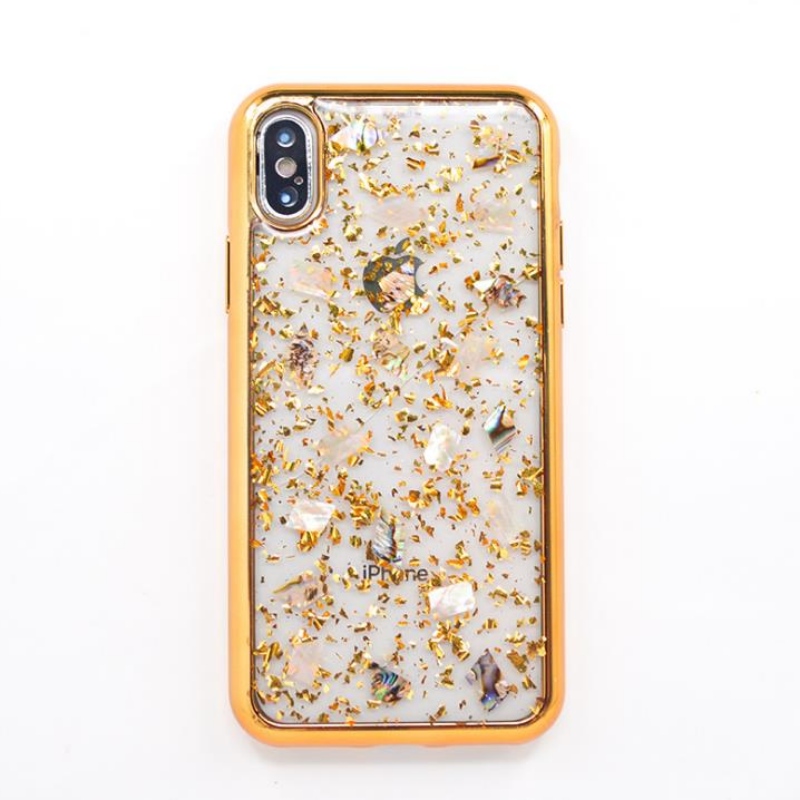 Apple за директна продажба iPhone злато фолио за покритие, цветна фея черупка прозрачна мобилна обвивка по поръчка