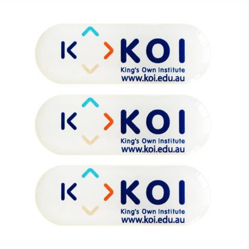 Доставка на PVC пластмасова кристална капка с лепило, табелка, прозрачен стикер за капка, лепило с акрилно лепило творческо лого