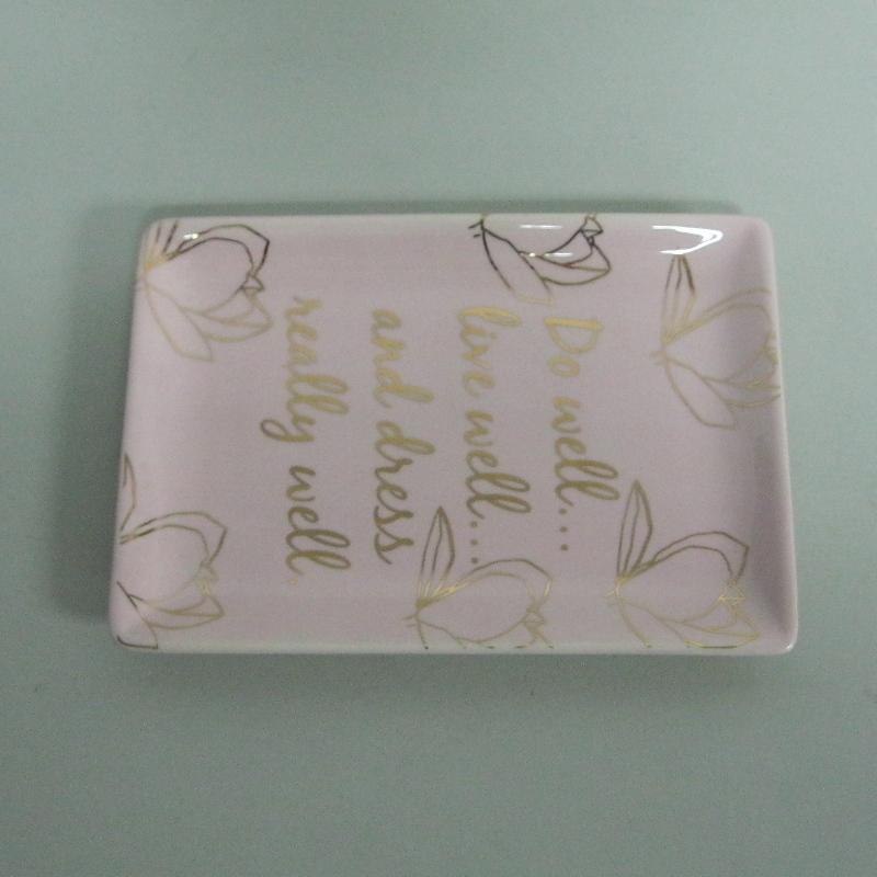 Ceramic Decoration plate Food Service plate 2.75 x4.25