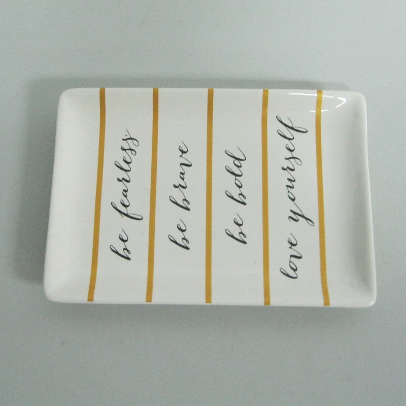 Ceramic Decoration plate Food Service plate 2.75 x4.25