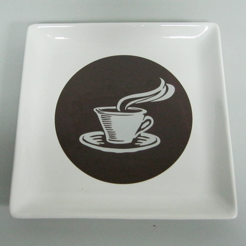 Ceramic Food Service Plate Derocation плоча за вечеря плоча кафе