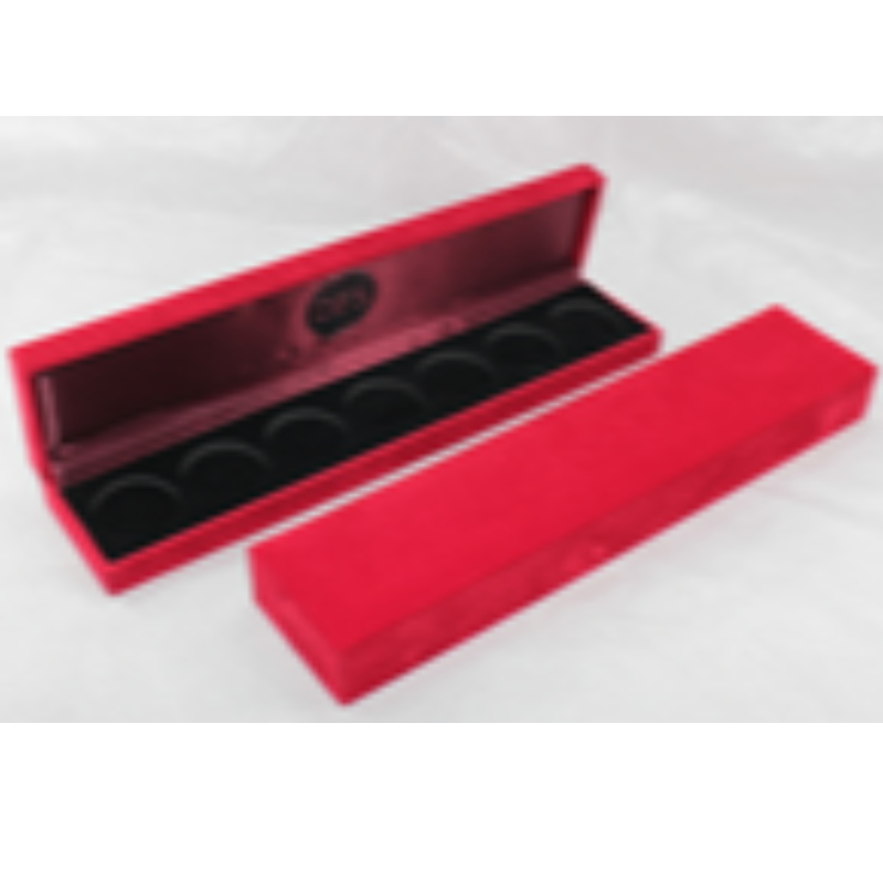 Позиция V-11 правоъгълник Кожа от хартия за кожа за 210 * 35 мм монета, значка и колие и т.н. мм. 240 * 52 * 30, тежести около 130гр