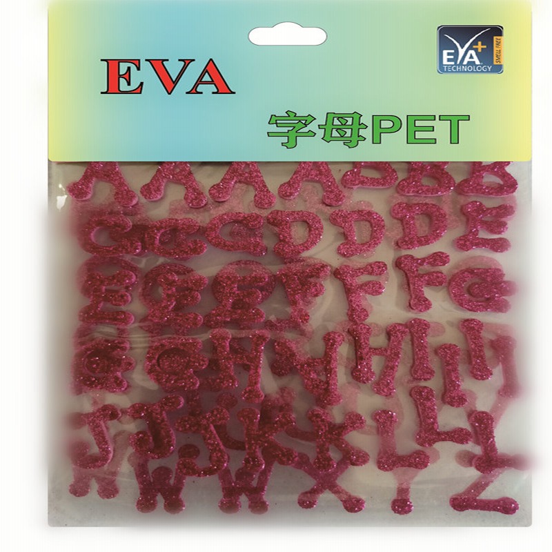 Фуражни стикери PET пяна Глитърс PET