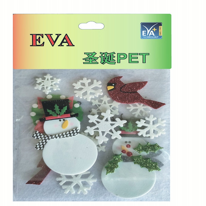 Фоам Xmas PET пяна Глитър PET фолиева форма PET