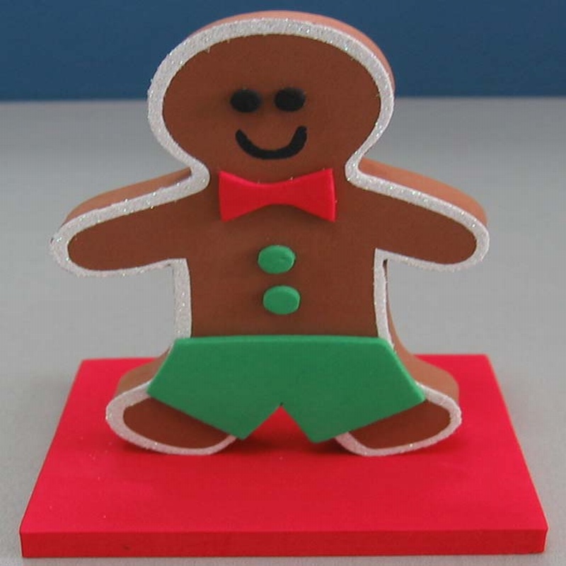 Foam Xmas man Foam Santa clus Foam Gingerbread man