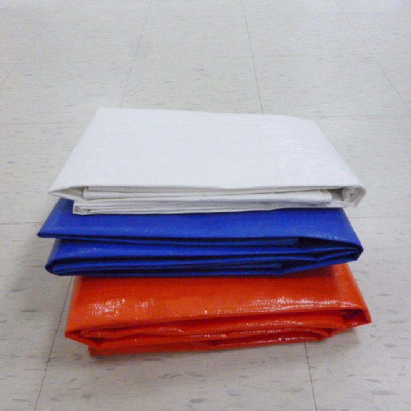 Зелен цвят HDPE Тъкани Брезент LDPE Ламиниран PE Брезент Камион Брезент
