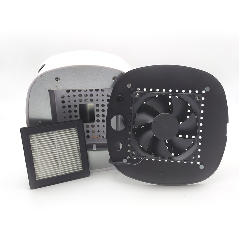 B Електронен интелигентен пречиствател без дим, пепелник, пречиствател на въздух, използва композитен филтър, устойчив на дим