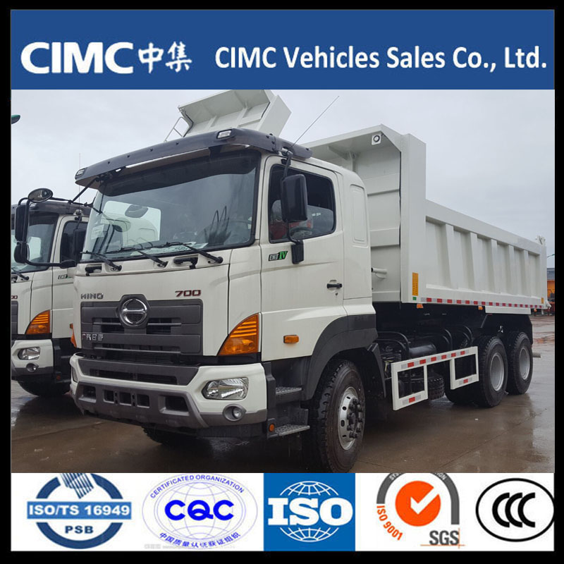 Китай Hino 700 6 * 4 350HP самосвал