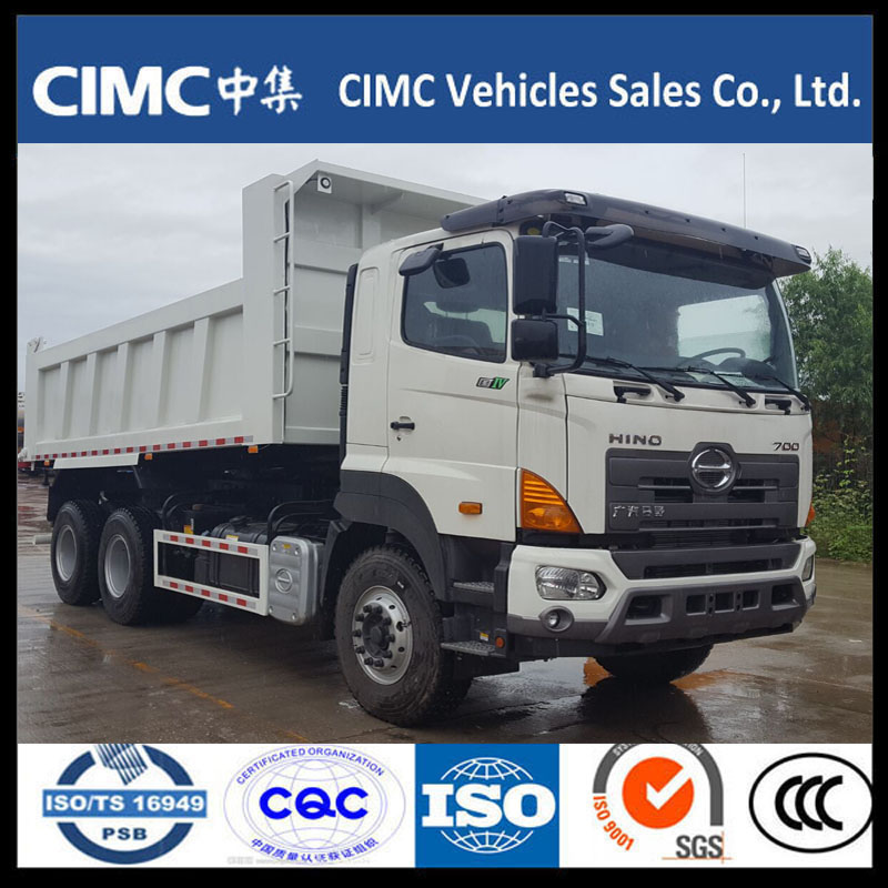 Китай Hino 700 6 * 4 350HP самосвал