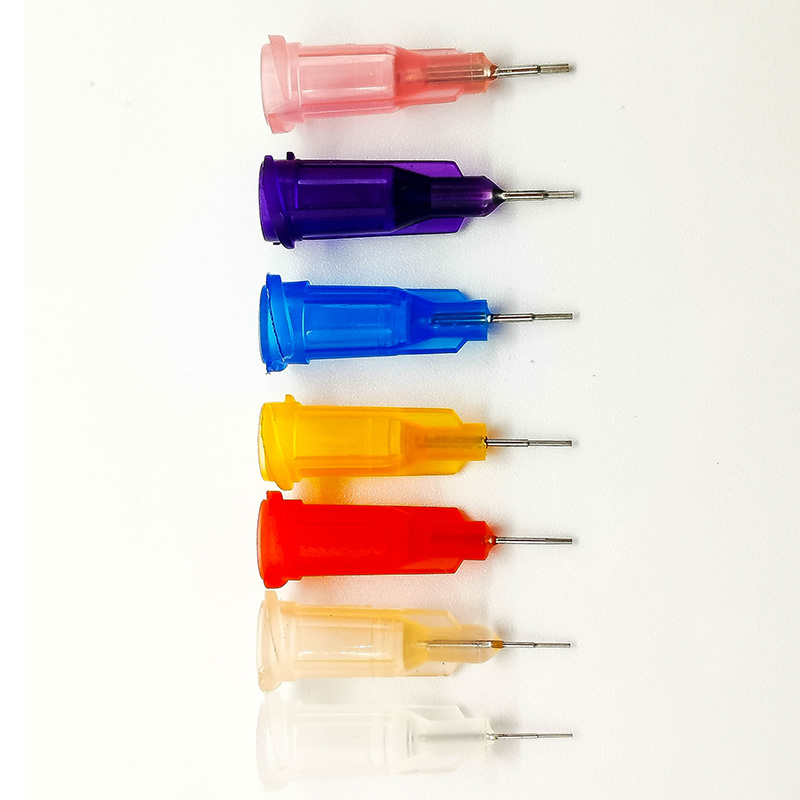 Игла за разпределяне на стъпка тип, специално формулирана с тесно странично разпределение