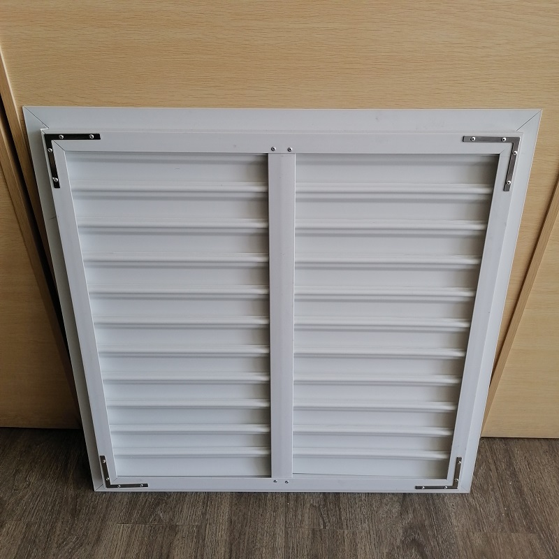 ПВЦ щори за безжичен вентилатор от стъкло стомана от стомана