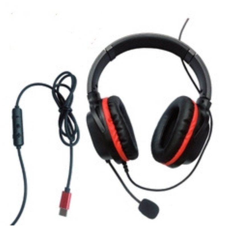 Персонализирани слушалки на едро Type-C head мобилен телефон музикална игра с микрофон в реално време с микрофон слушалки
