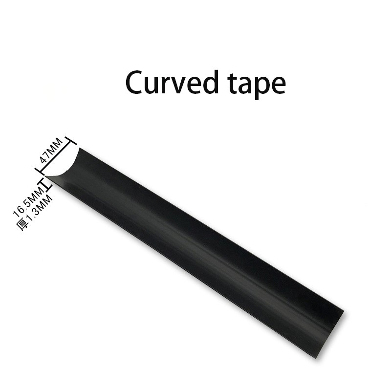 персонализиран екструдиран пластмасов профил С канал PVC извит ръб пластмасов ръб