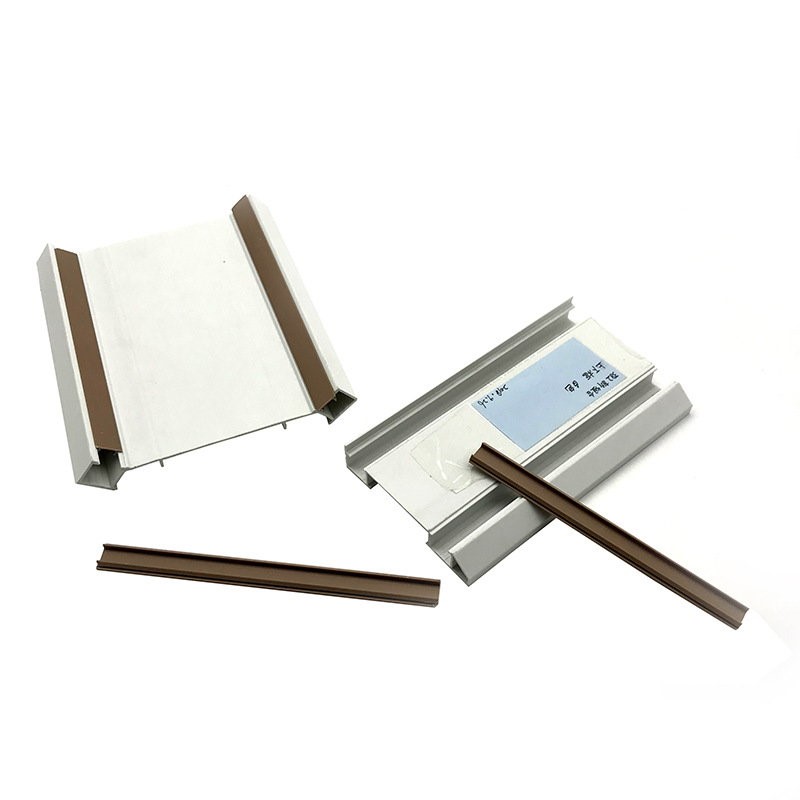 PVC ъглова линия Пластмасов профил за подвижен материал за декорация на контейнери