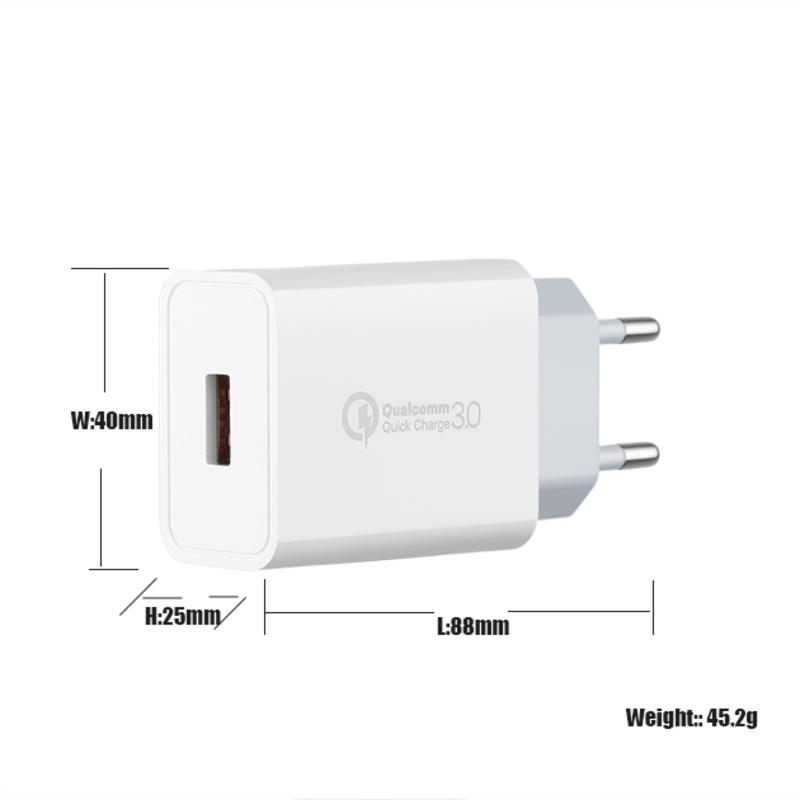 OEM Super Fast Wall Qc 3.0 18w Pd Charger Usb мулти зарядно универсално мулти пътнически зарядно