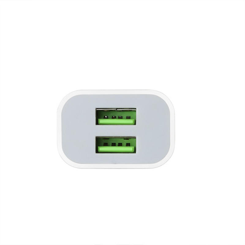 Двупортови портативни EU / US USB зарядни устройства за мултипортови USB зарядни устройства OEM / ODM