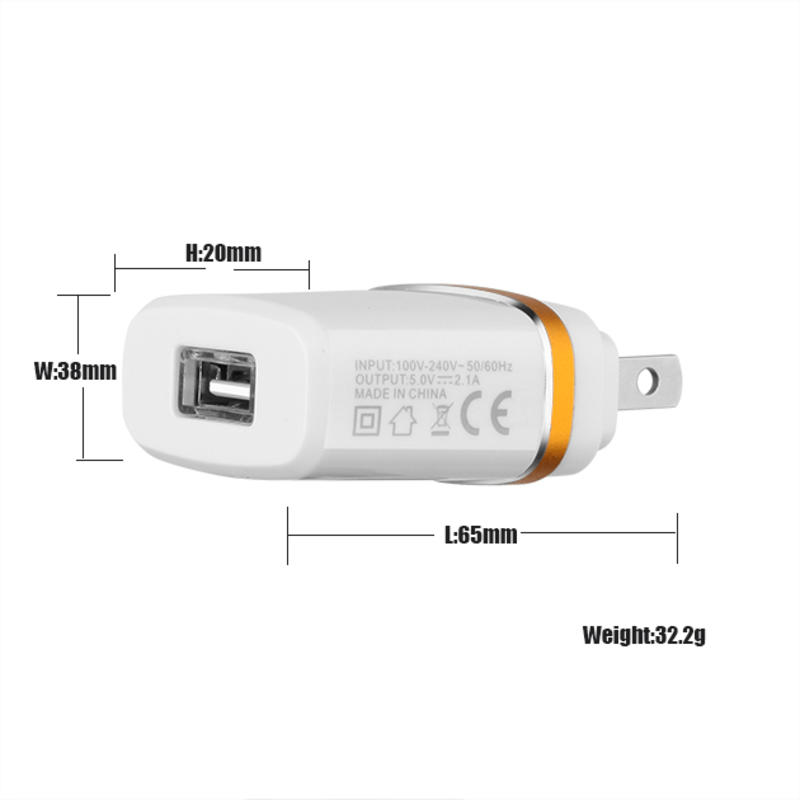 USB стена универсално мулти зарядно за пътуване Адаптер Бързо зарядно мобилно телефонно зареждане
