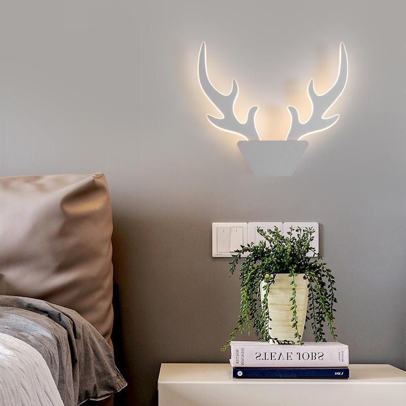 Zhongshan Art Deer Design LED осветителна стена със интелигентно управление за спалня