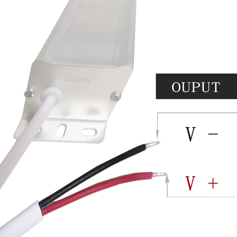 12v80w постоянен постоянен волтажен водоизолиращ светодиоден превключвателен захранващ източник