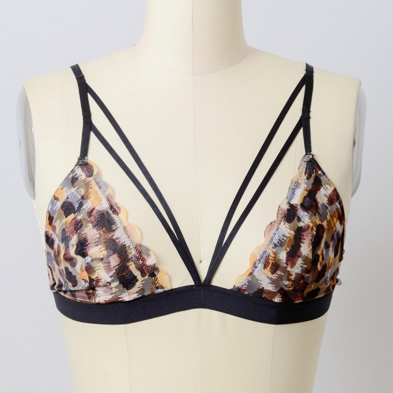 Ga-5498 Grace Girl Splash Leopard Spypy Bralte на едро
