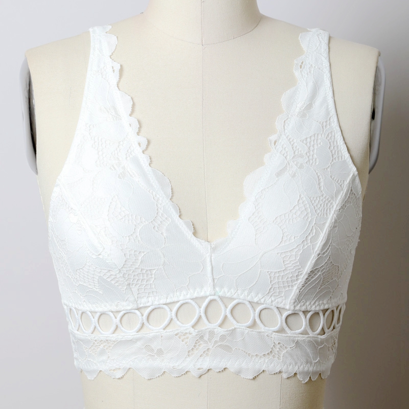 GA5503 GRACE GIRL FLORAL HONGLING BRALETTE на едро