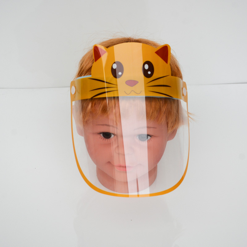 Анти Фог Диспечабъл Кидс Animal Safety Elastic Band Children Face Shield