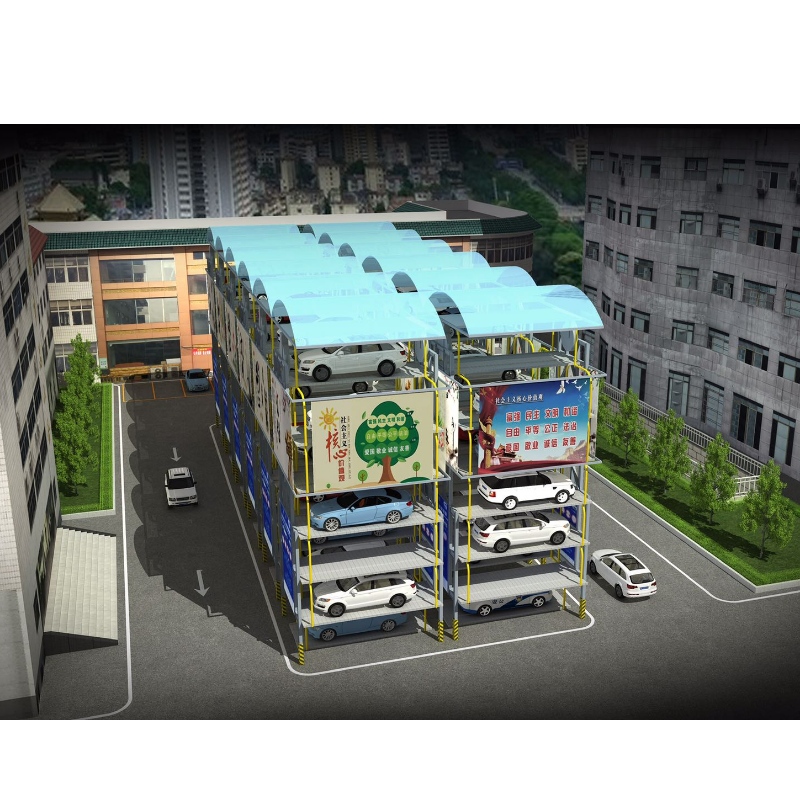 European Standard Smart Rotaking Car Parking System интелигентно стерео гараж