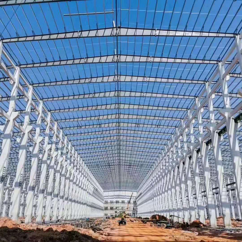 Търговия на едро Персонализирани Индустриални стоманени конструкции Серия Склад за работилница