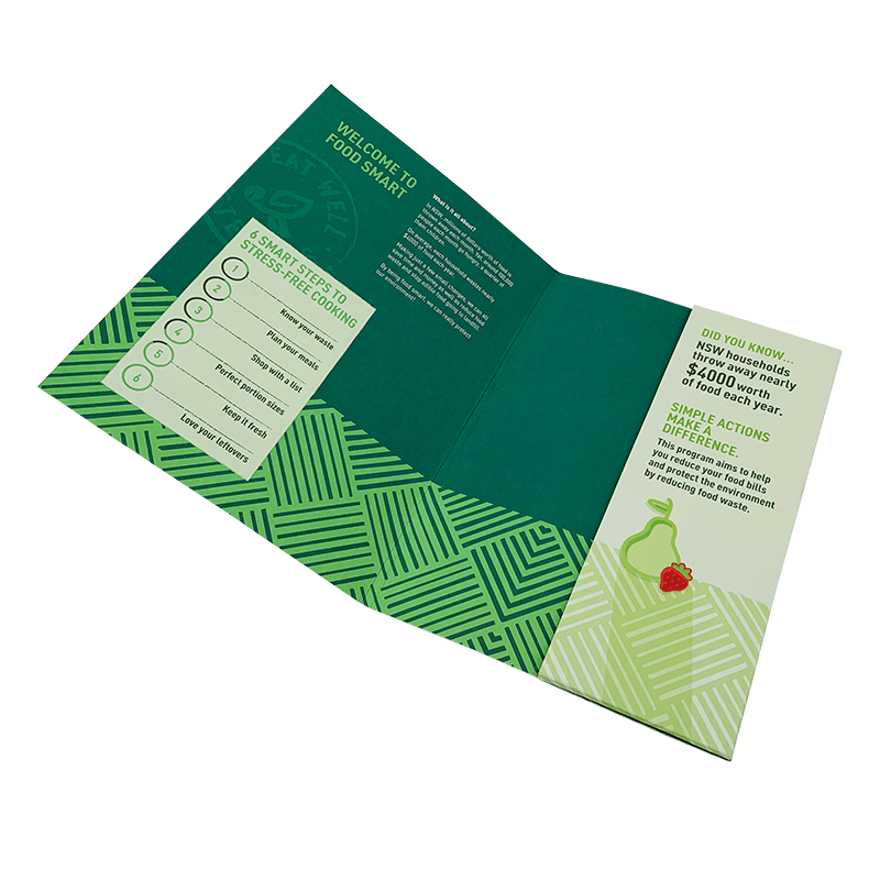 Портфейли от хартия A4, отпечатани по поръчка