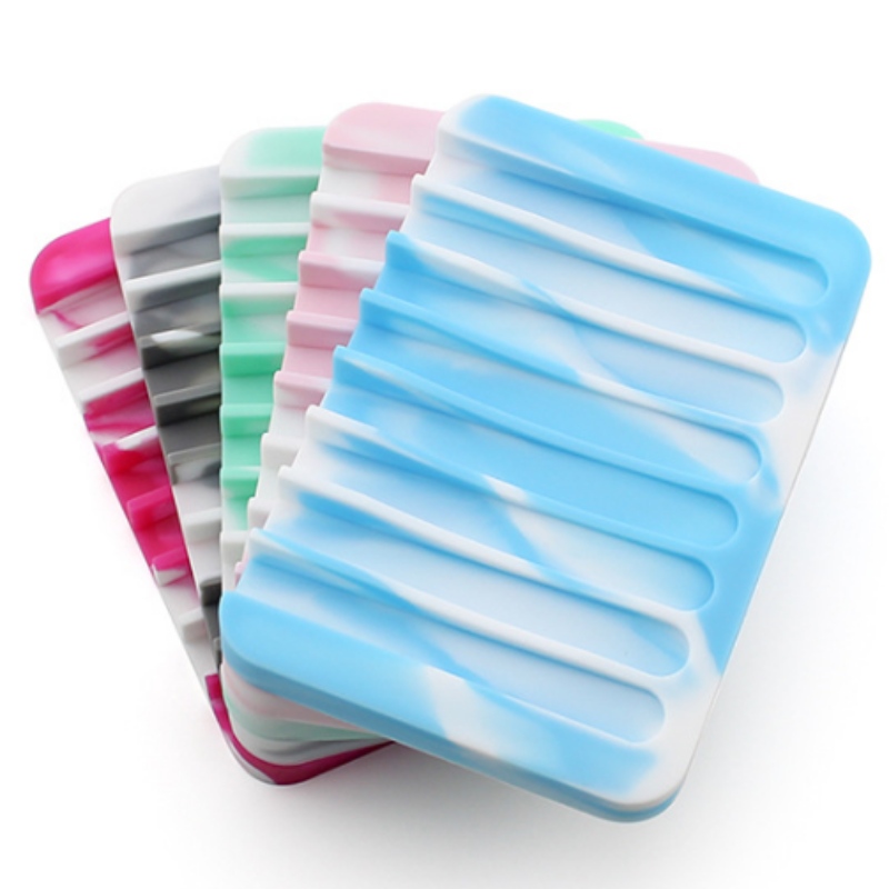 Квадратна смесена цветна поставка за сапун