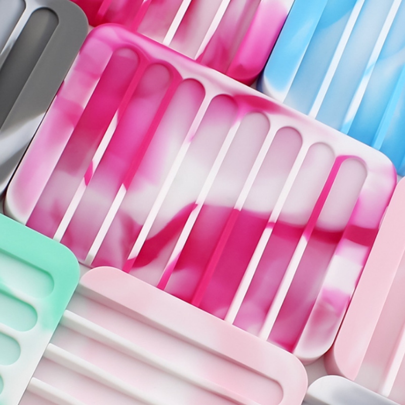 Квадратна смесена цветна поставка за сапун