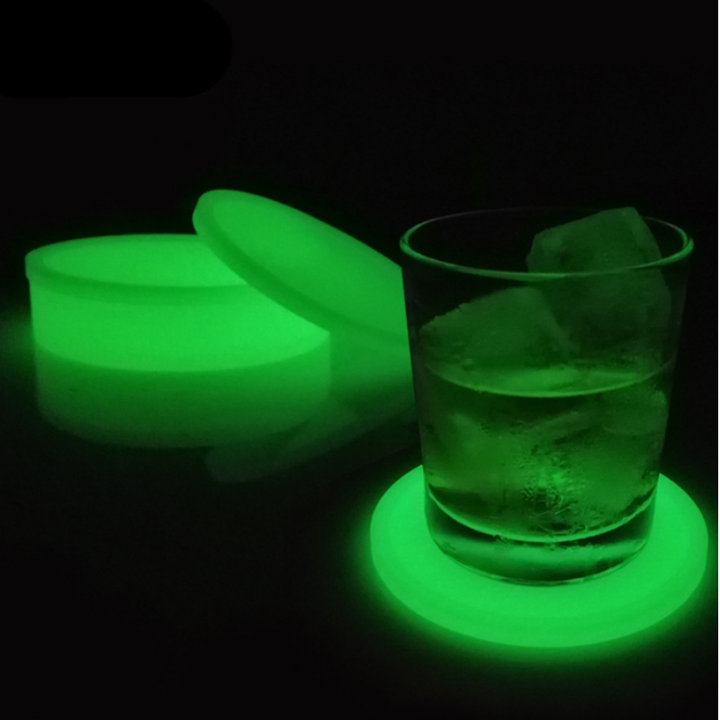 10 кръгли дебели светещи увеселителни влакчета