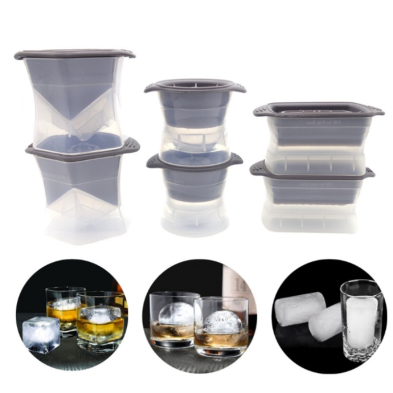 Пластмасова силиконова форма за хокей на лед пластмасова бързо замразена форма за хокей на лед кръгла бързо замразена форма за х...