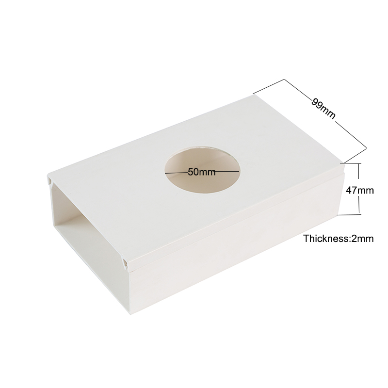PVC жлеб за засаждане PVC улей за отглеждане на растения PVC хидропонен улей за селскостопански зеленчукови зеленчуци